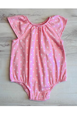 Little Me Little Me- Rose Star Romper
