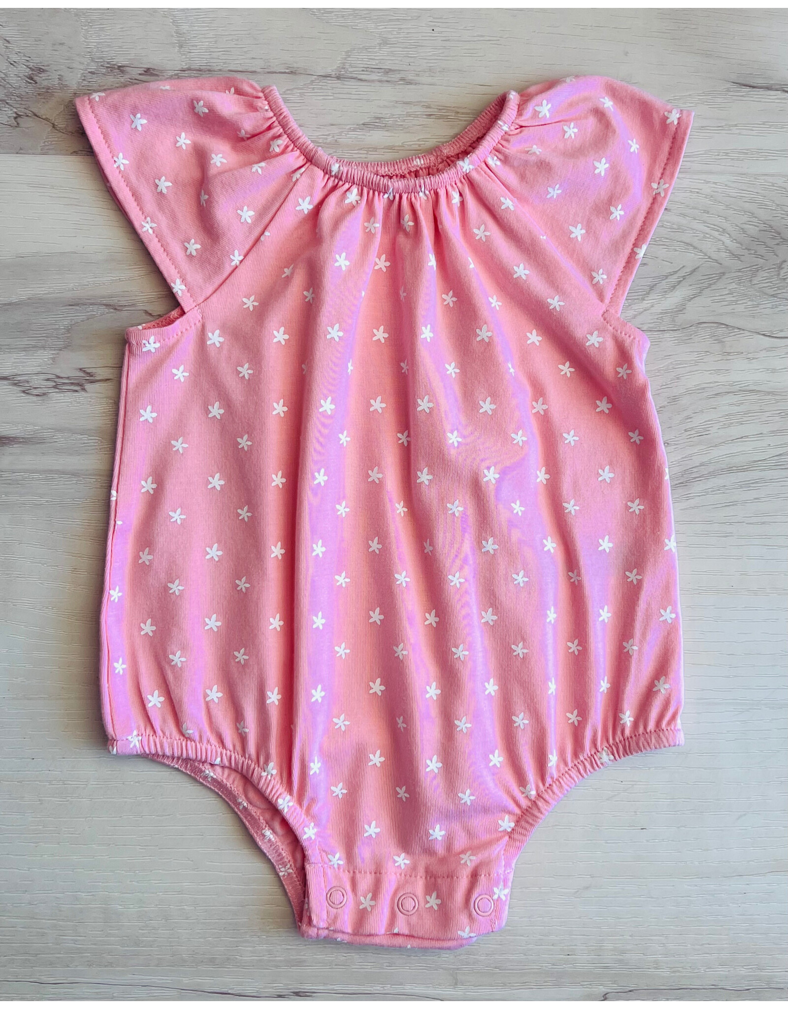 Little Me Little Me- Rose Star Romper