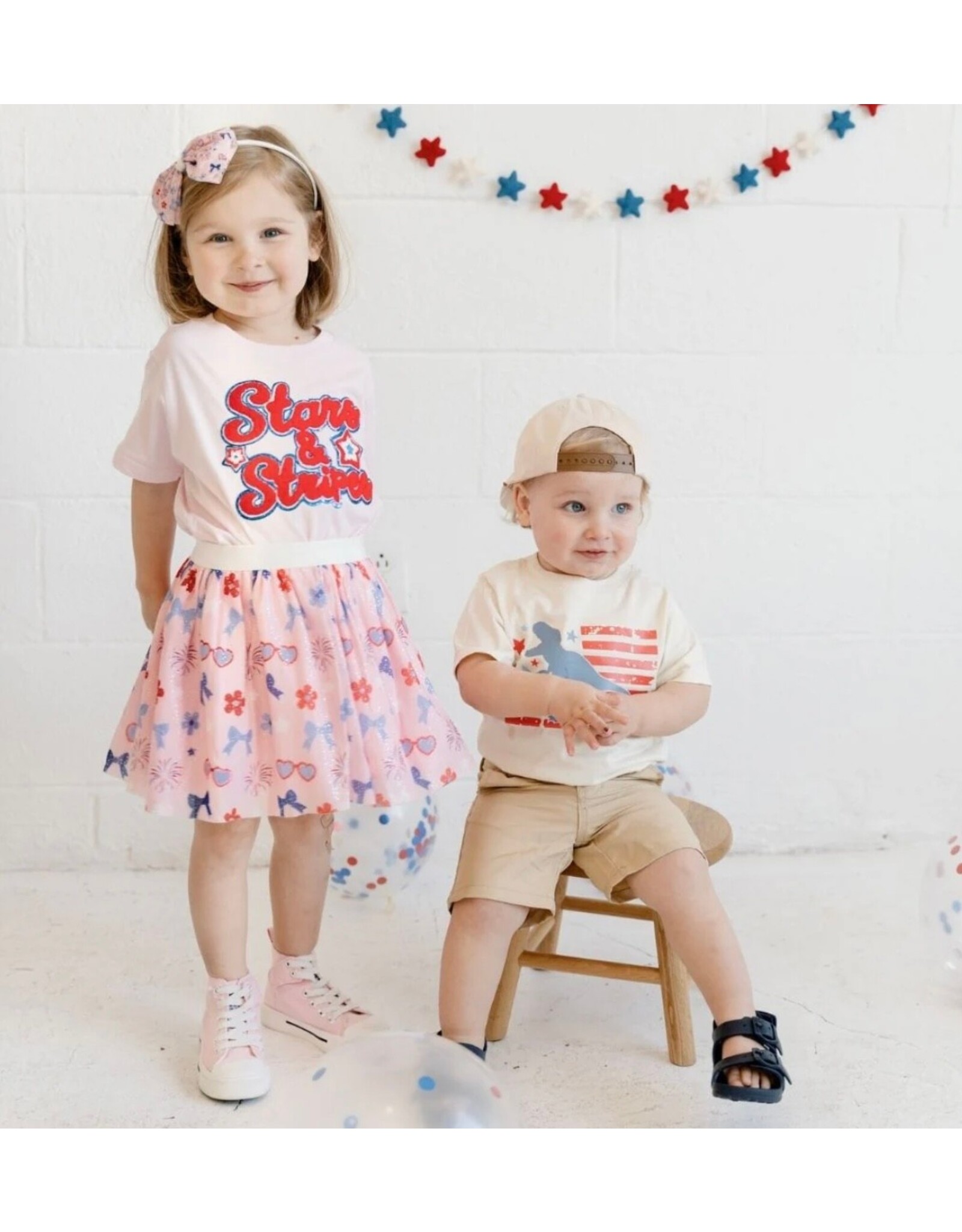 Sweet Wink- Red, White & Cutie Tutu