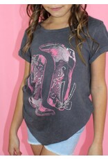 Sweet Soul- Rhinestone Boots Shirt