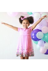 Sweet Wink- Raspberry Confetti Tutu Dress