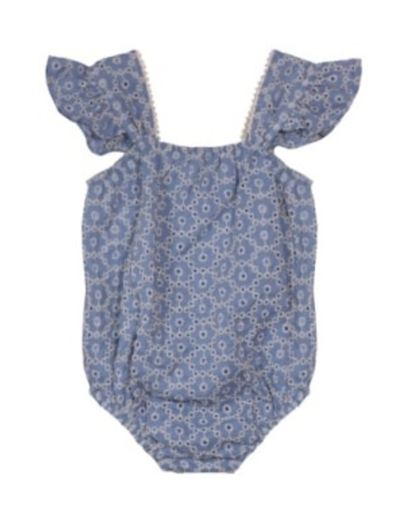 Bonnie  Jean Bonnie Jean- Blue Eyelet Bubble