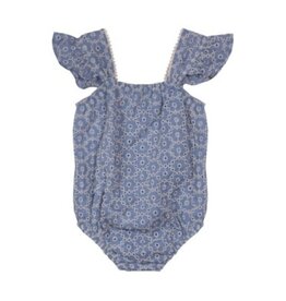 Bonnie  Jean Bonnie Jean- Blue Eyelet Bubble