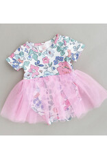 Mila & Rose Mila & Rose- Hydrangea Tutu Bodysuit