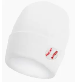 ILYBEAN Ily Bean- White Baseball Patch Hospital Hat