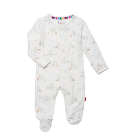 Magnetic Me Magnetic Me- White Safari Magnetic Footie