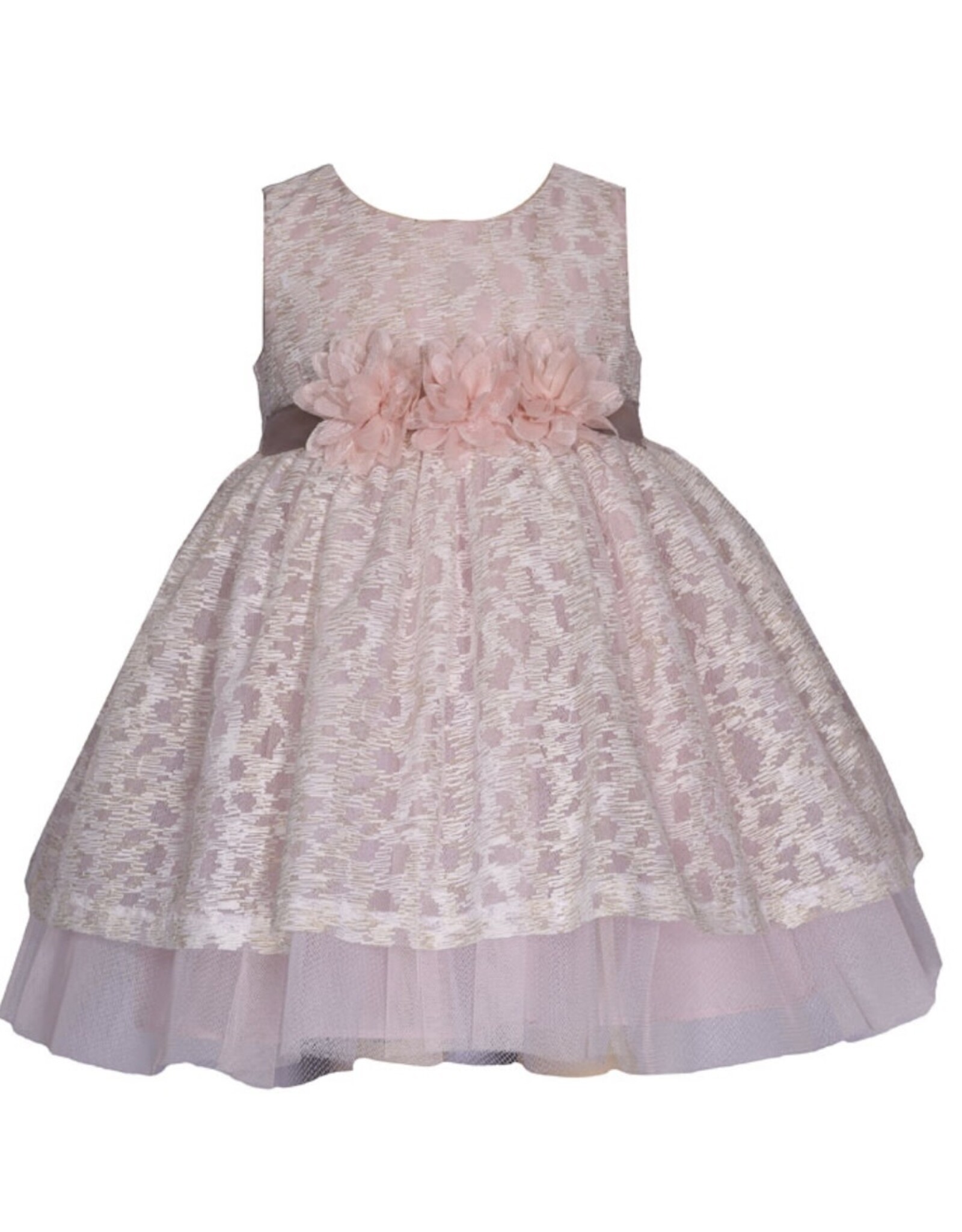 Bonnie  Jean Bonnie Jean- Banded Lace Dress