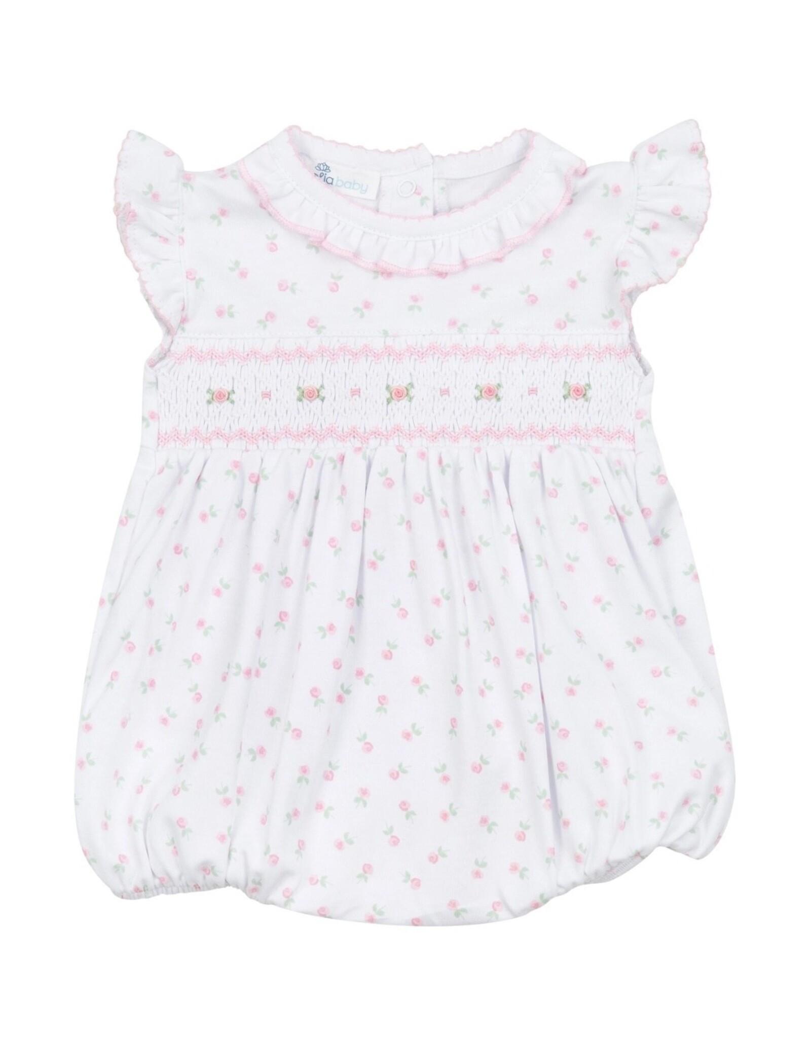 Magnolia Baby Magnolia Baby- Juliette’s Classics Smocked Bubble