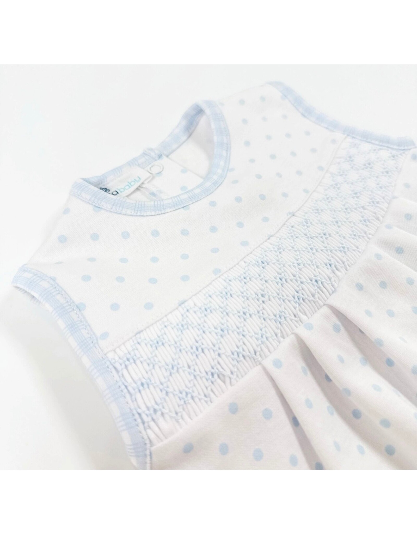 Magnolia Baby Magnolia Baby- Gingham Dots Smocked