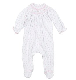 Magnolia Baby Magnolia Baby- Juliette’s Classics Bishop Footie