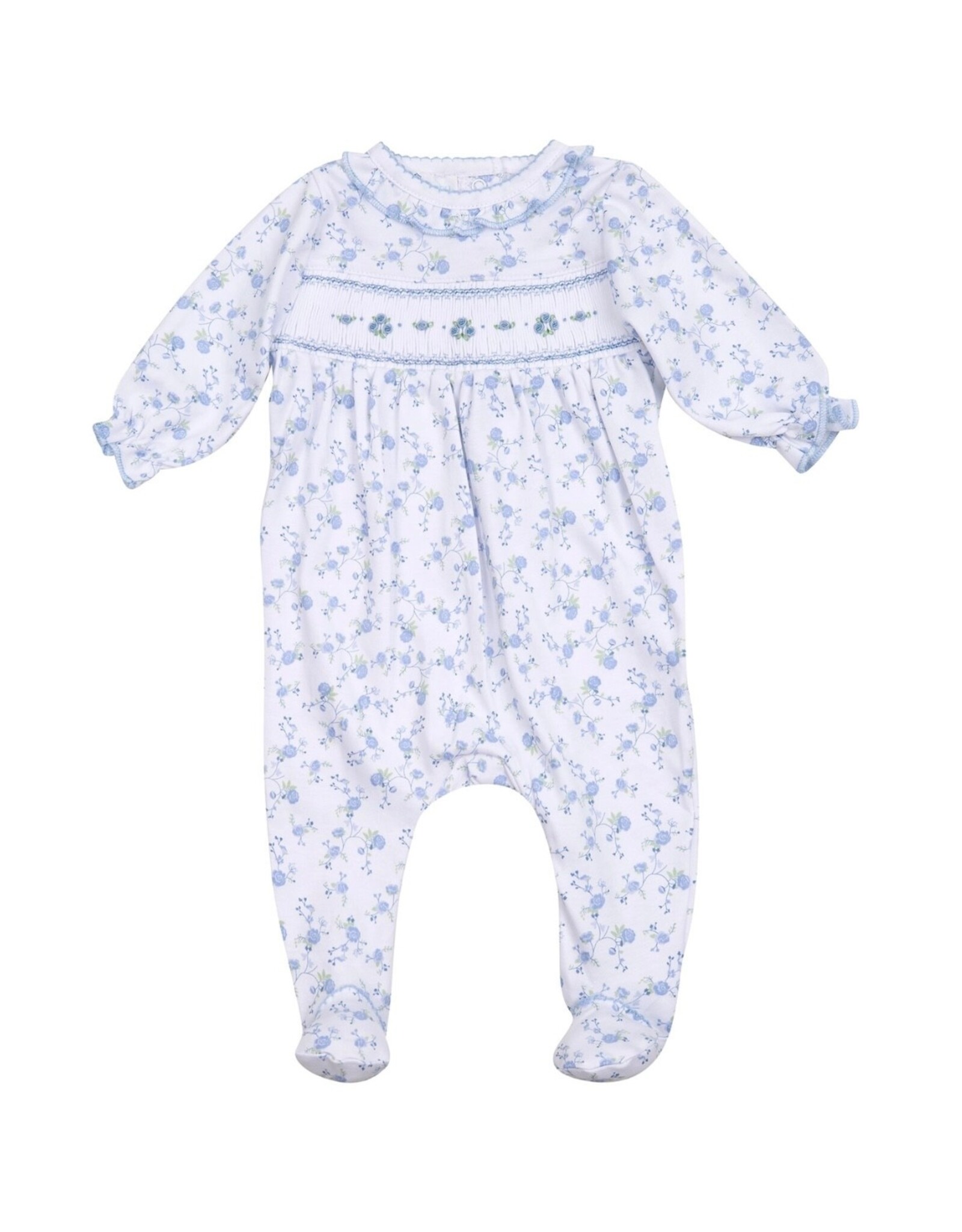 Magnolia Baby Magnolia Baby- Skylar’s Classics Smocked Footie