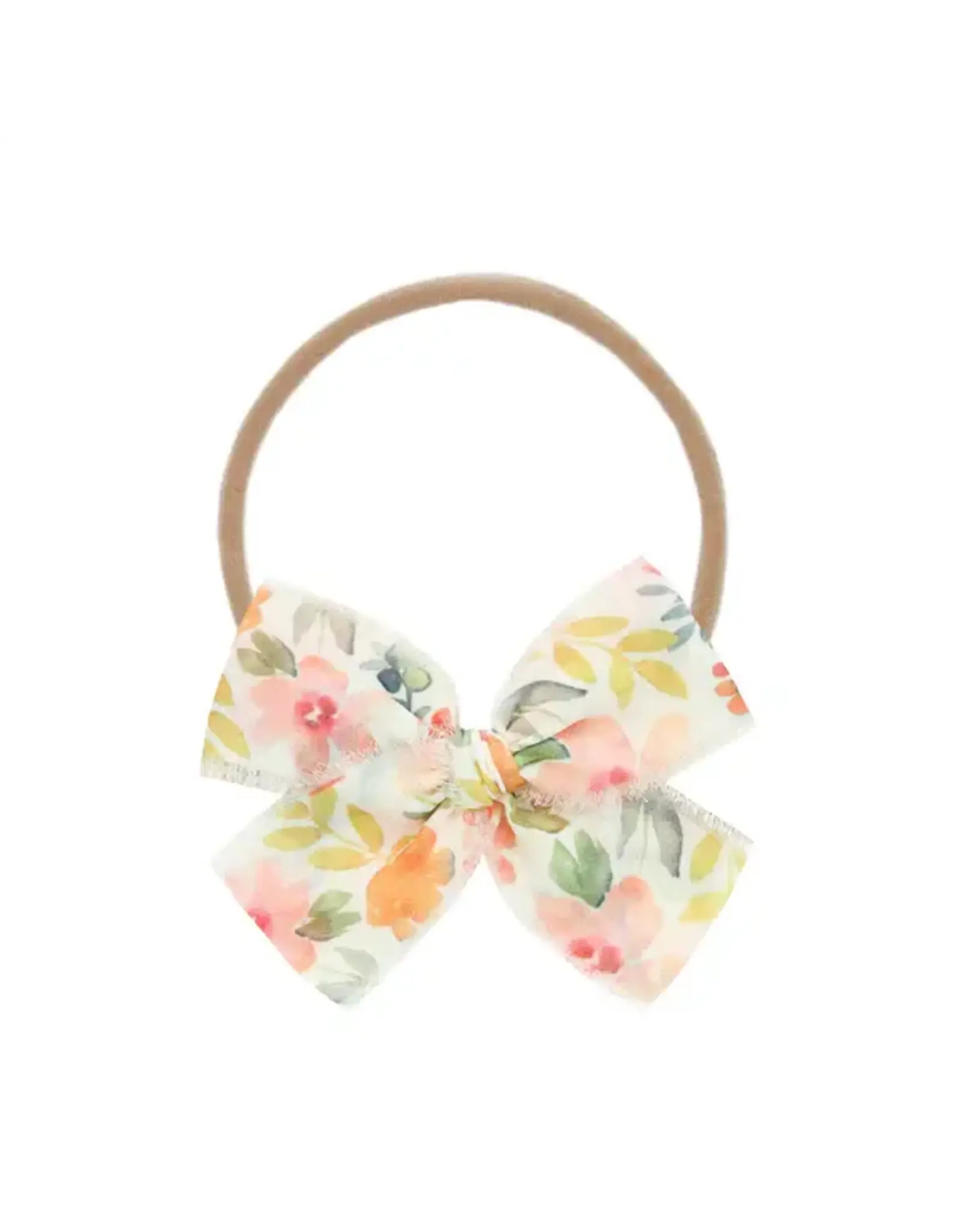 Lou Lou & Company Lou Lou- Chiffon Bow Headband: Floral