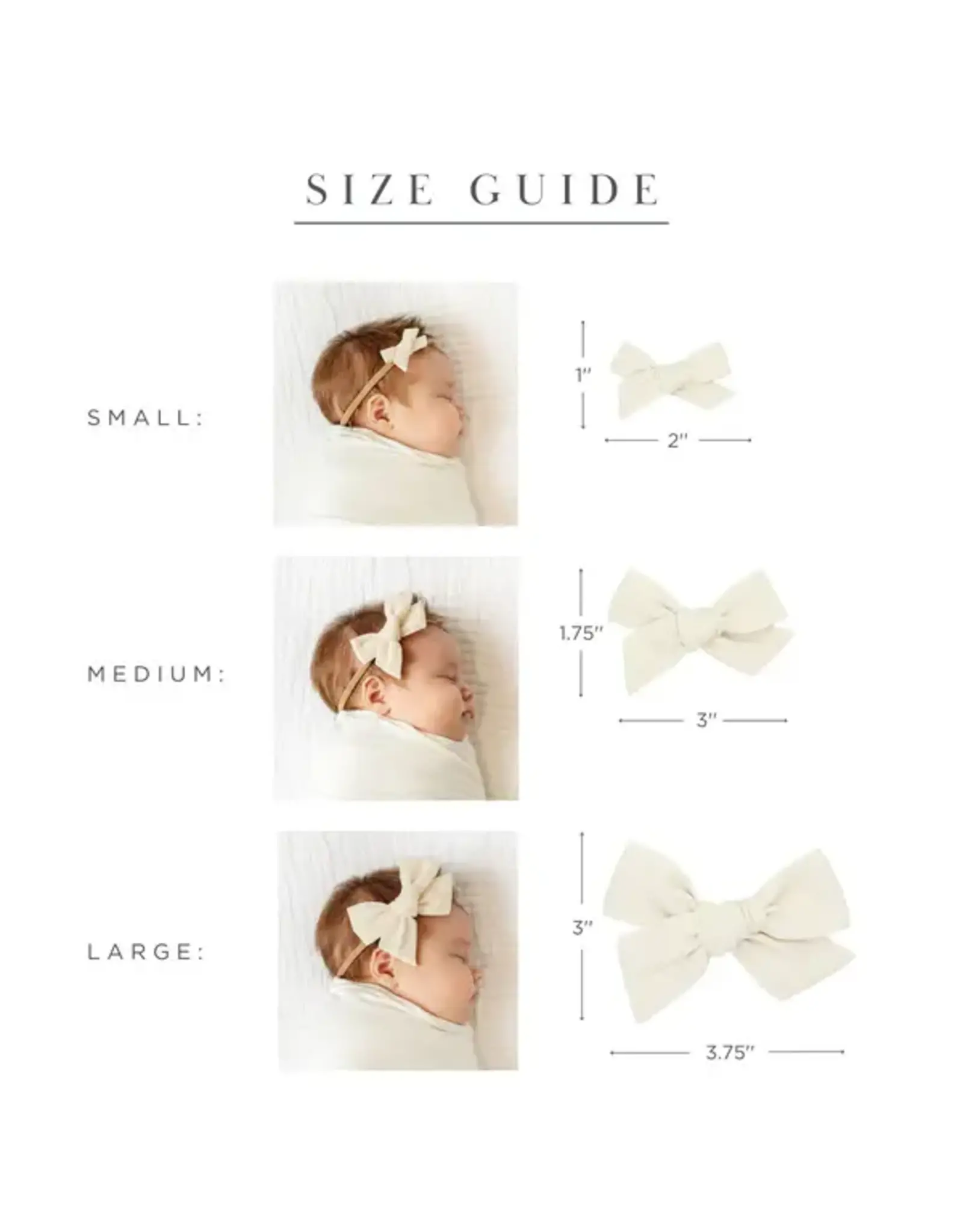 Lou Lou & Company Lou Lou - Linen Bow Headband: Rose