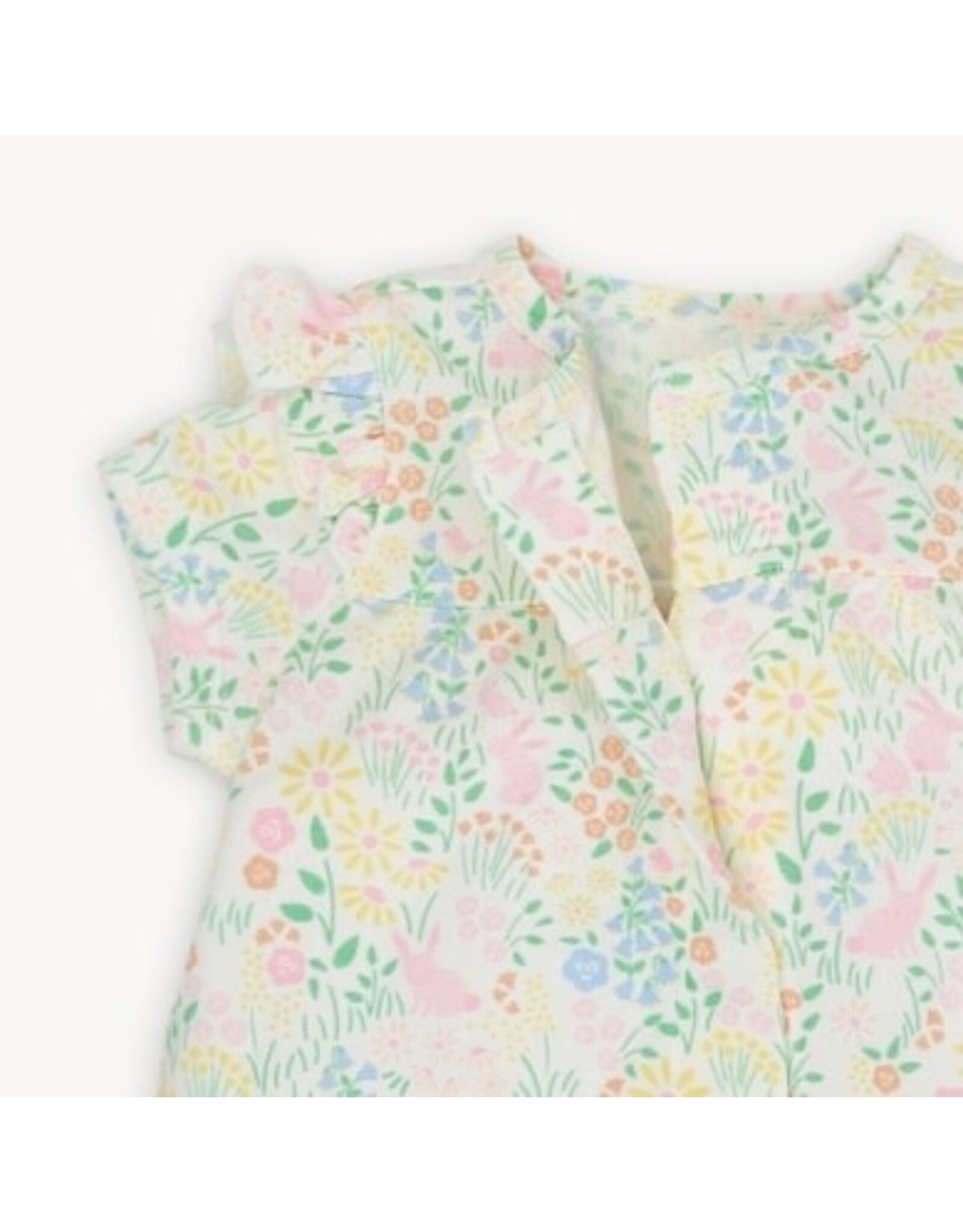 Magnetic Me Magnetic Me- Hoppy Garden Modal Ruffle Romper