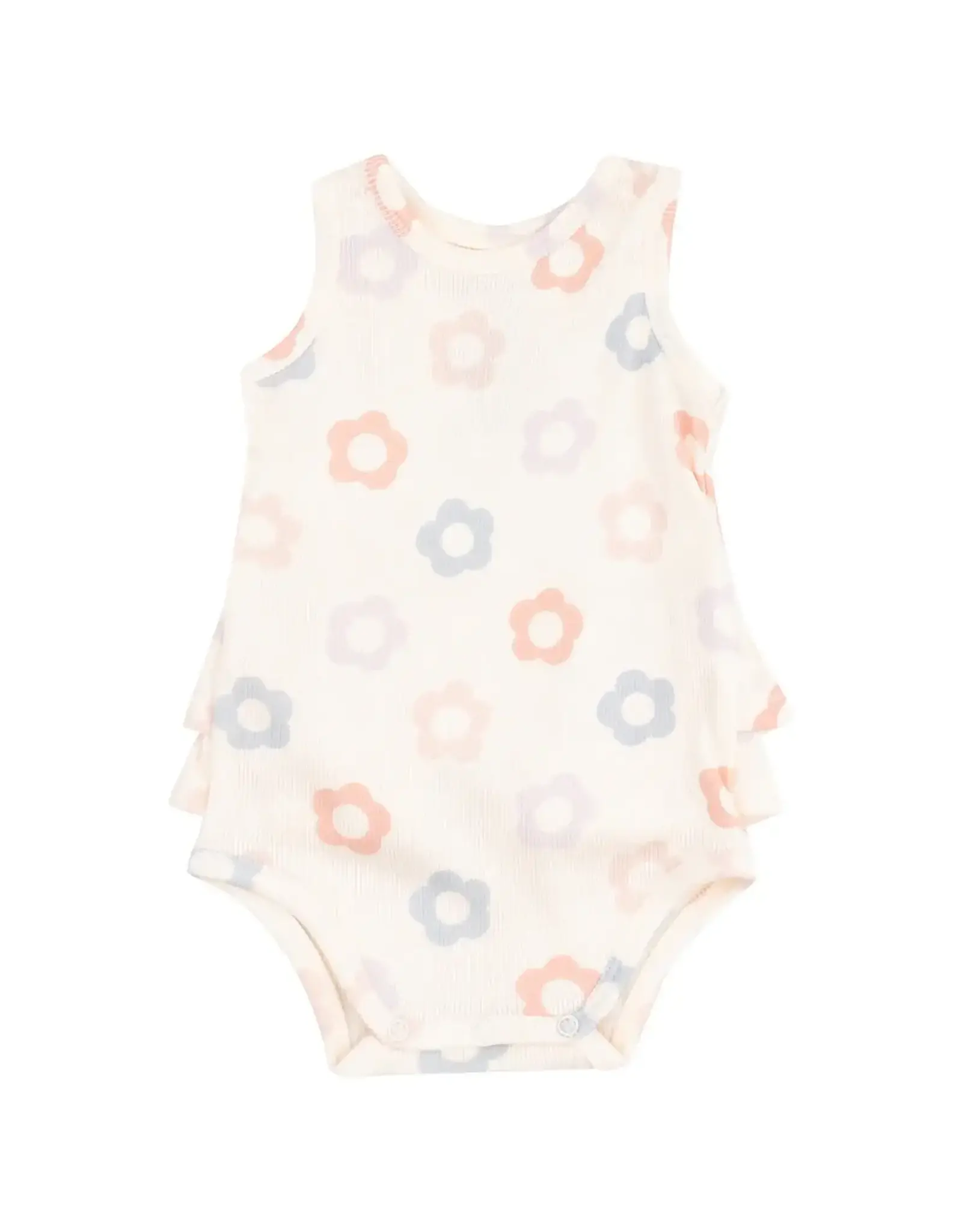 Angel Dear Angel Dear- Daisy Pop Ruffle Tank Bubble