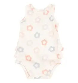 Angel Dear Angel Dear- Daisy Pop Ruffle Tank Bubble