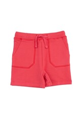 Angel Dear Angel Dear- Red French Terry Everyday Short