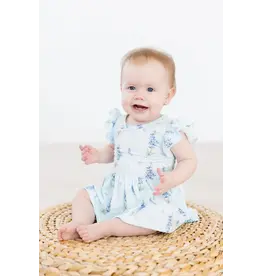 Mila & Rose Mila & Rose- Texas Bluebonnets Bodysuit