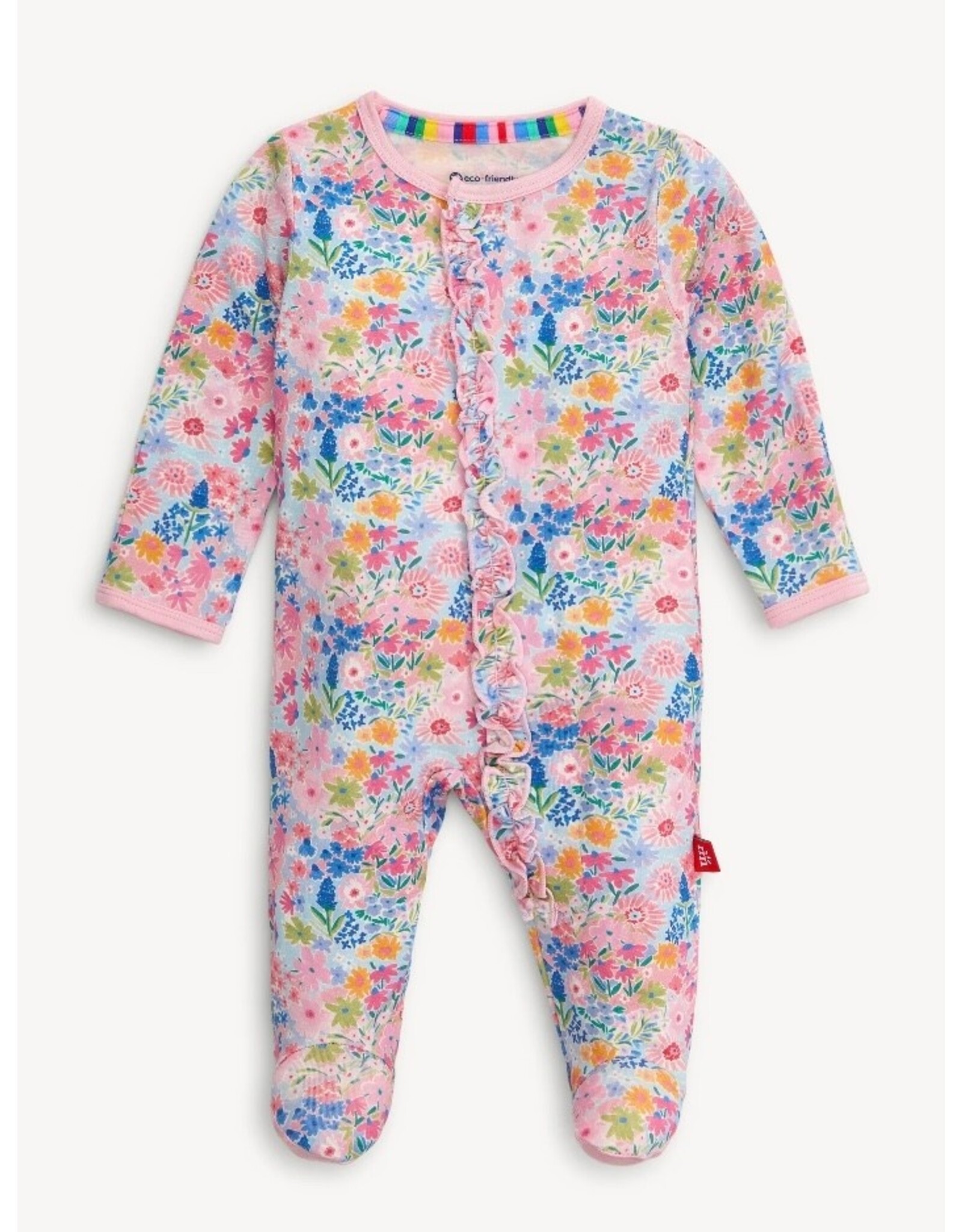 Magnetic Me Magnetic Me- Lily Ruffle Modal Magnetic Footie