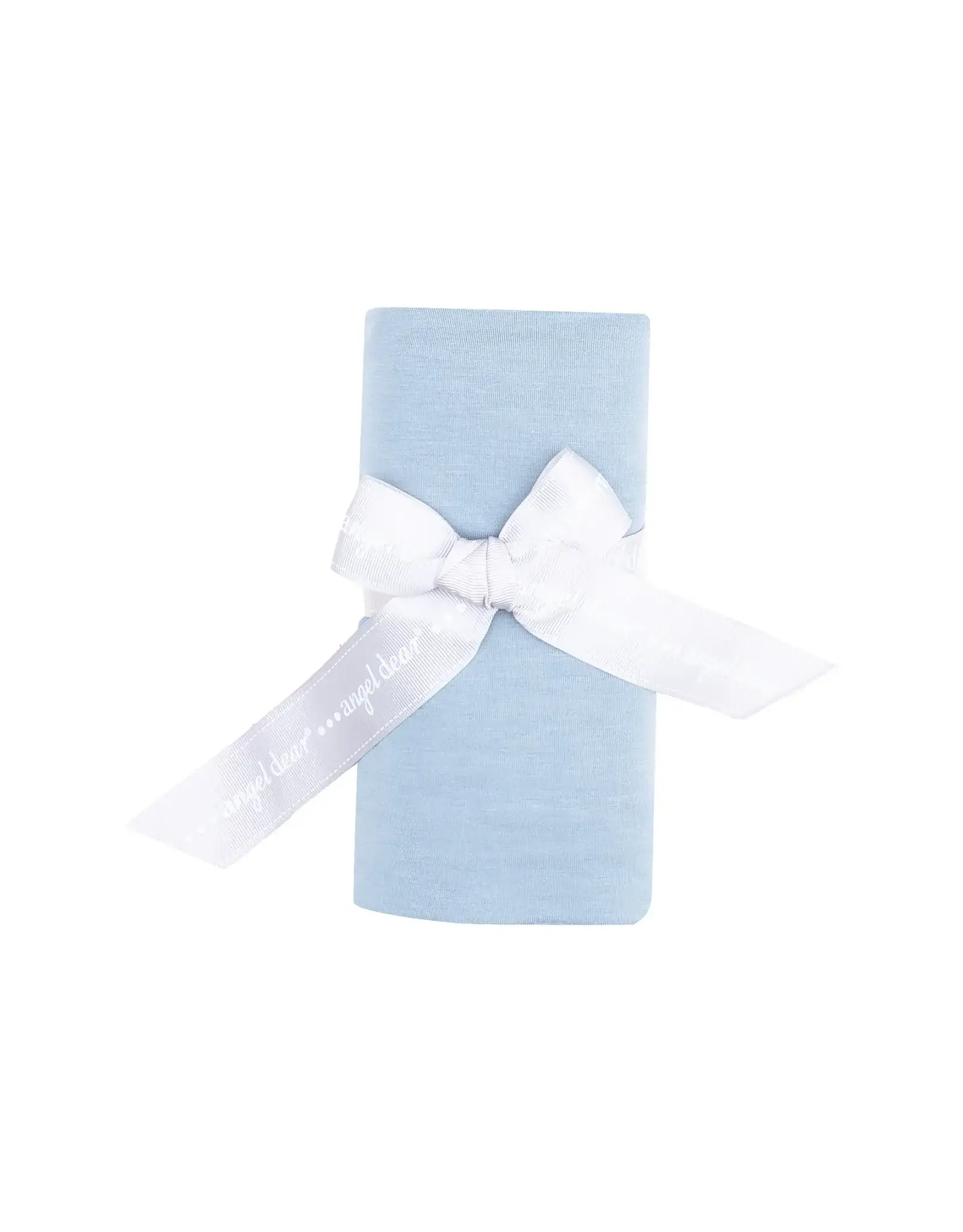 Angel Dear Angel Dear- Solid Blue Fog Swaddle Blanket