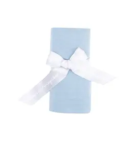Angel Dear Angel Dear- Solid Blue Fog Swaddle Blanket