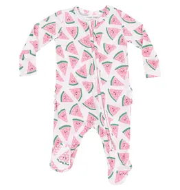 Angel Dear Angel Dear- Watermelon Hearts Footie