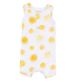 Angel Dear Angel Dear- Happy Suns Sleeveless Romper