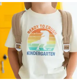 Sweet Wink Sweet Wink- Ready to Crush Kindergarten Shirt: Natural