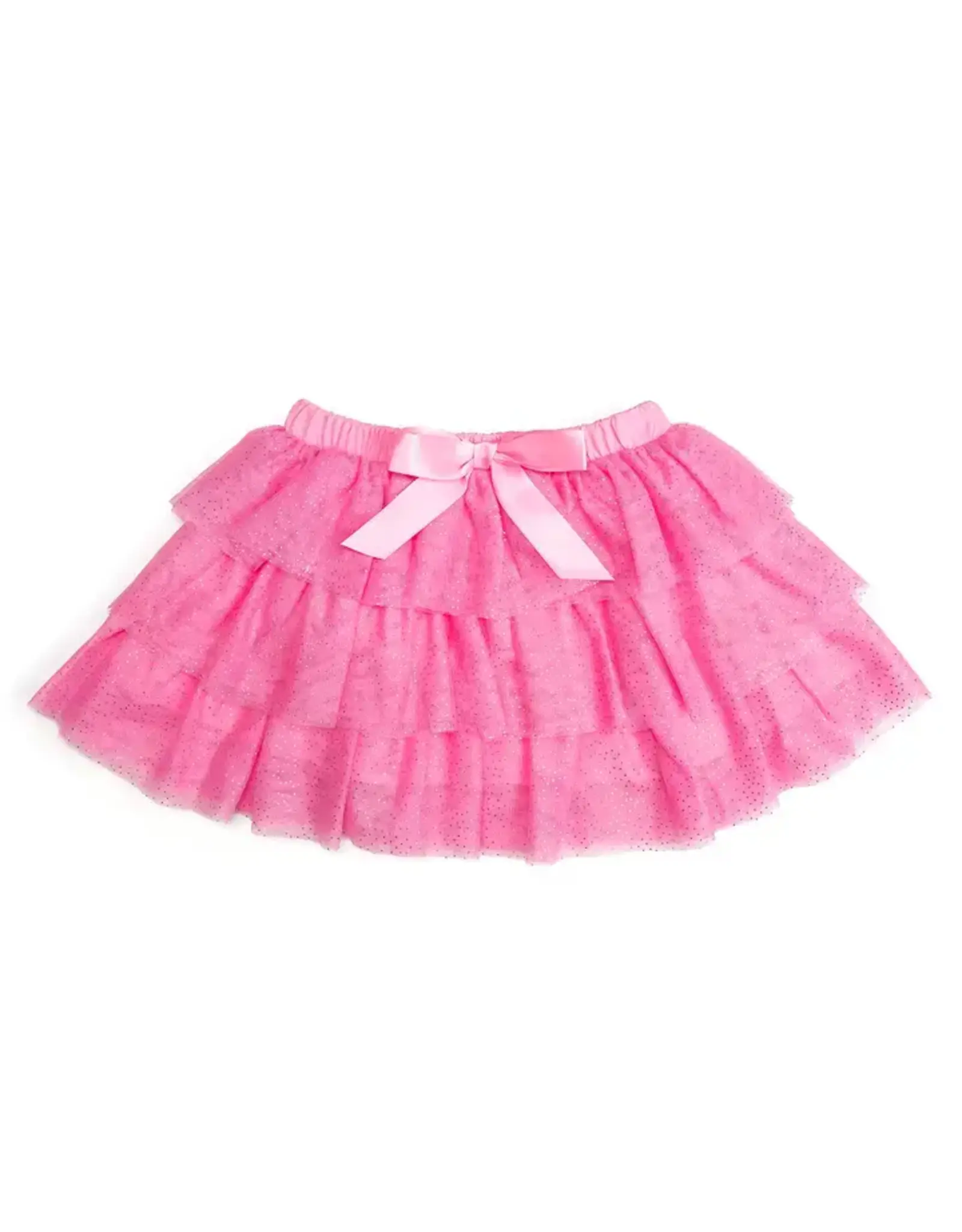 Sweet Wink Sweet Wink- Raspberry Bow Tiered Tutu