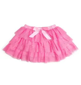 Sweet Wink Sweet Wink- Raspberry Bow Tiered Tutu