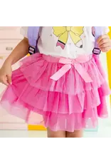 Sweet Wink Sweet Wink- Raspberry Bow Tiered Tutu