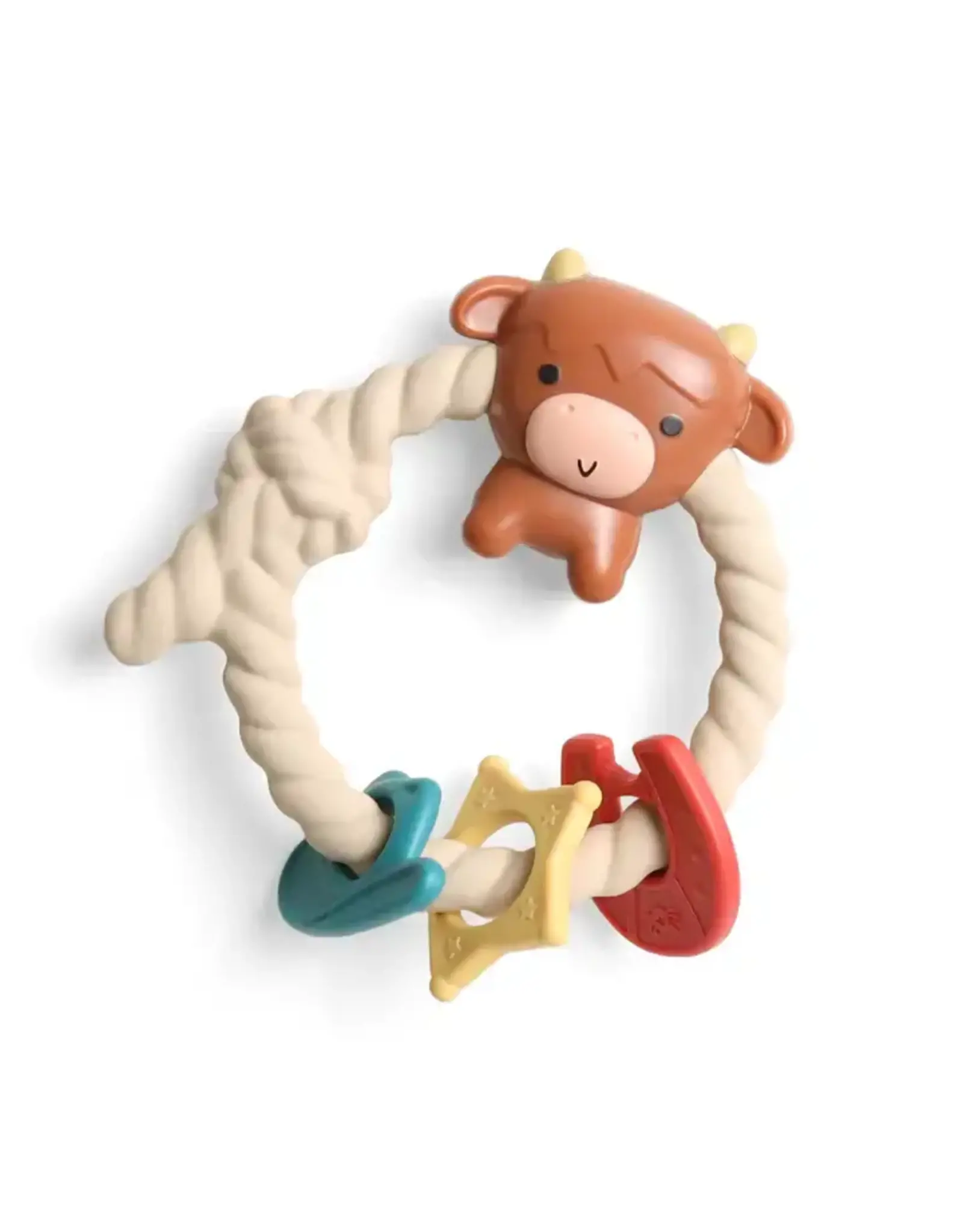 Itzy Ritzy Itzy Ritzy- Highland Cow Ritzy Rattle