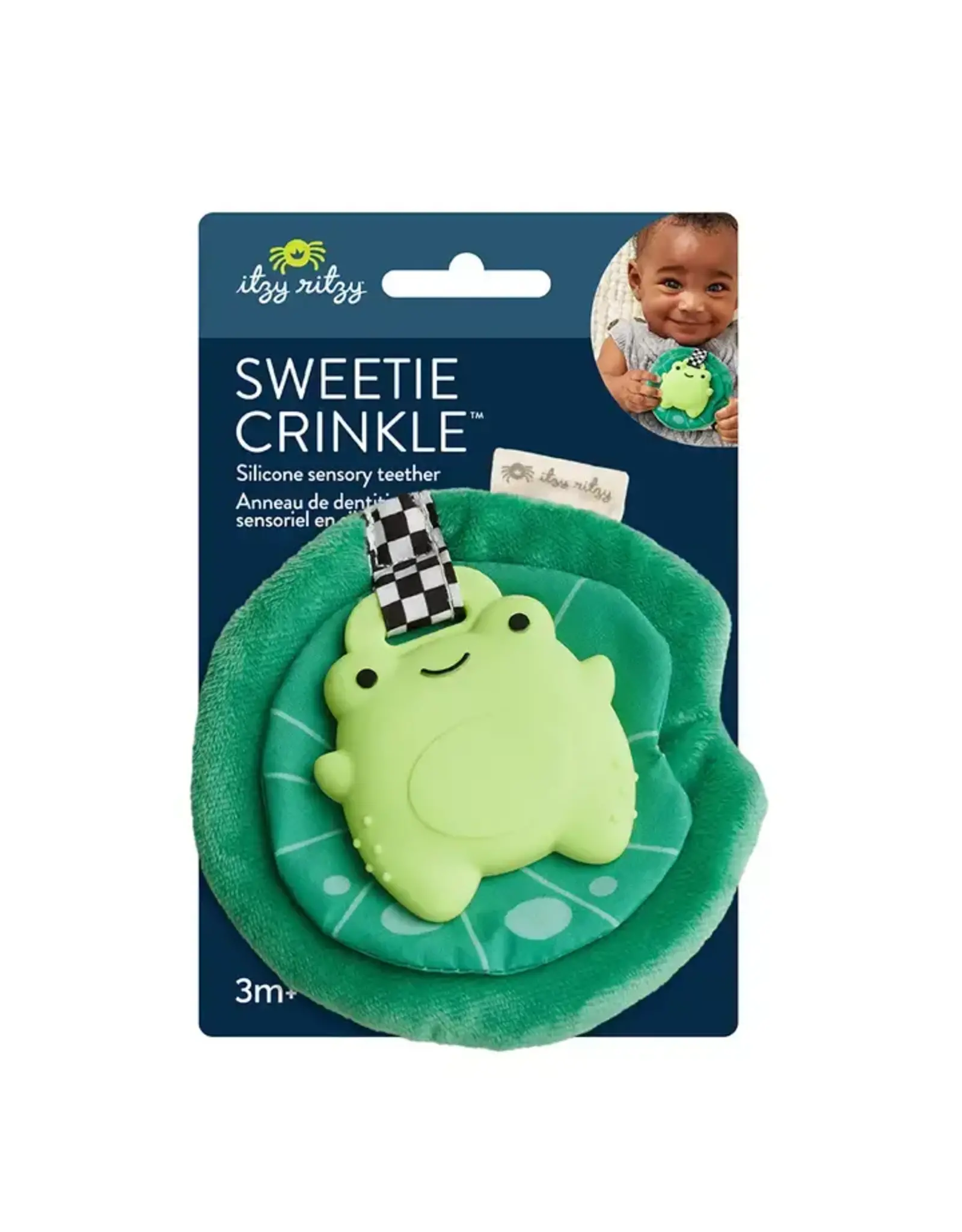 Itzy Ritzy Itzy Ritzy- Sweetie Crinkle Frog
