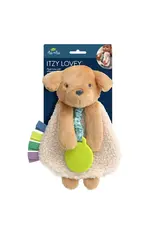 Itzy Ritzy Itzy Ritzy- Plush Lovey w/Silicone Toy: Puppy