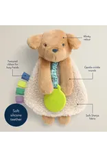 Itzy Ritzy Itzy Ritzy- Plush Lovey w/Silicone Toy: Puppy