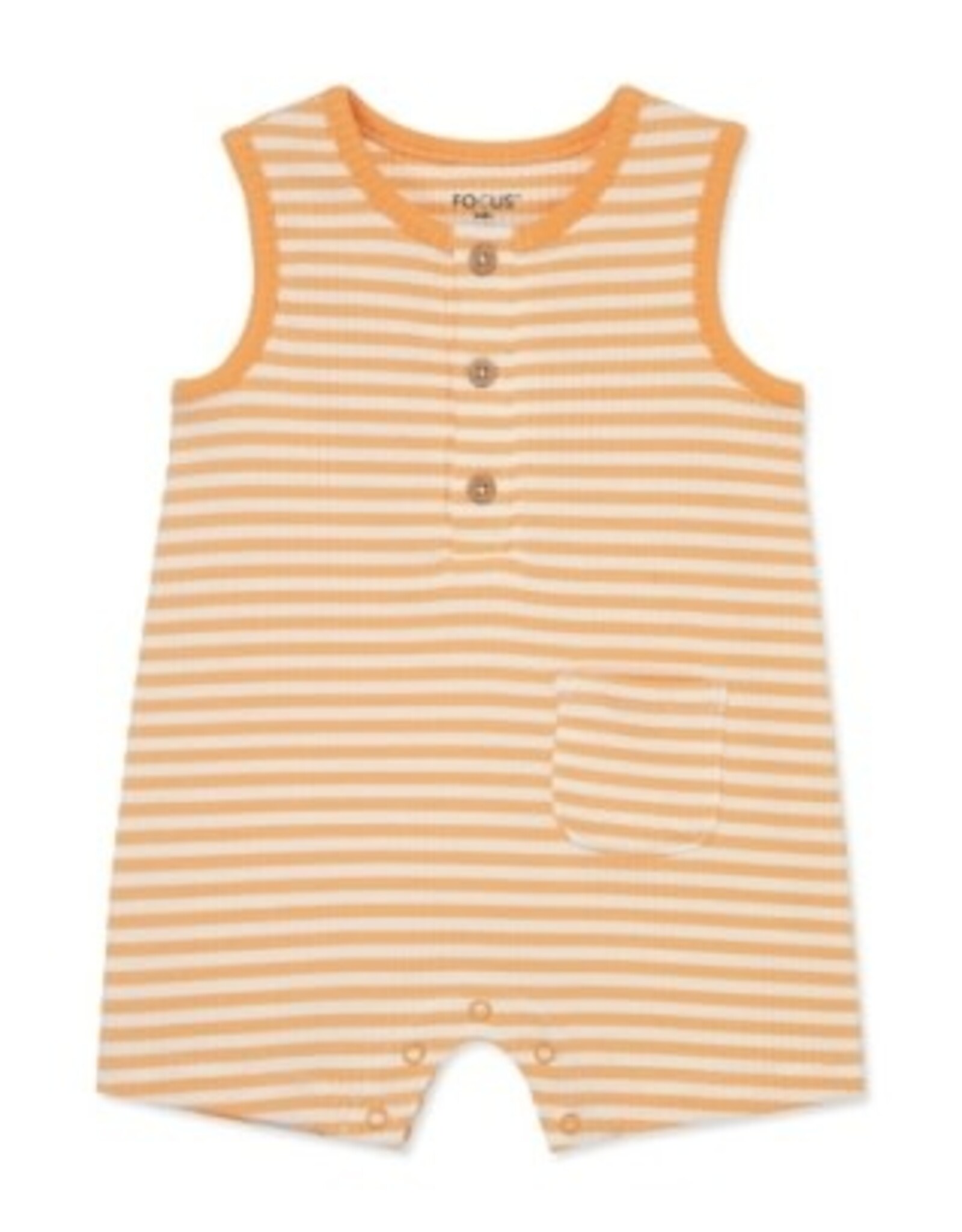 Little Me Little Me-  Banana Rib Romper