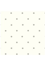 Magnetic Me Magnetic Me- Cream Pin Dot Modal Gown & Hat NB-3M Set