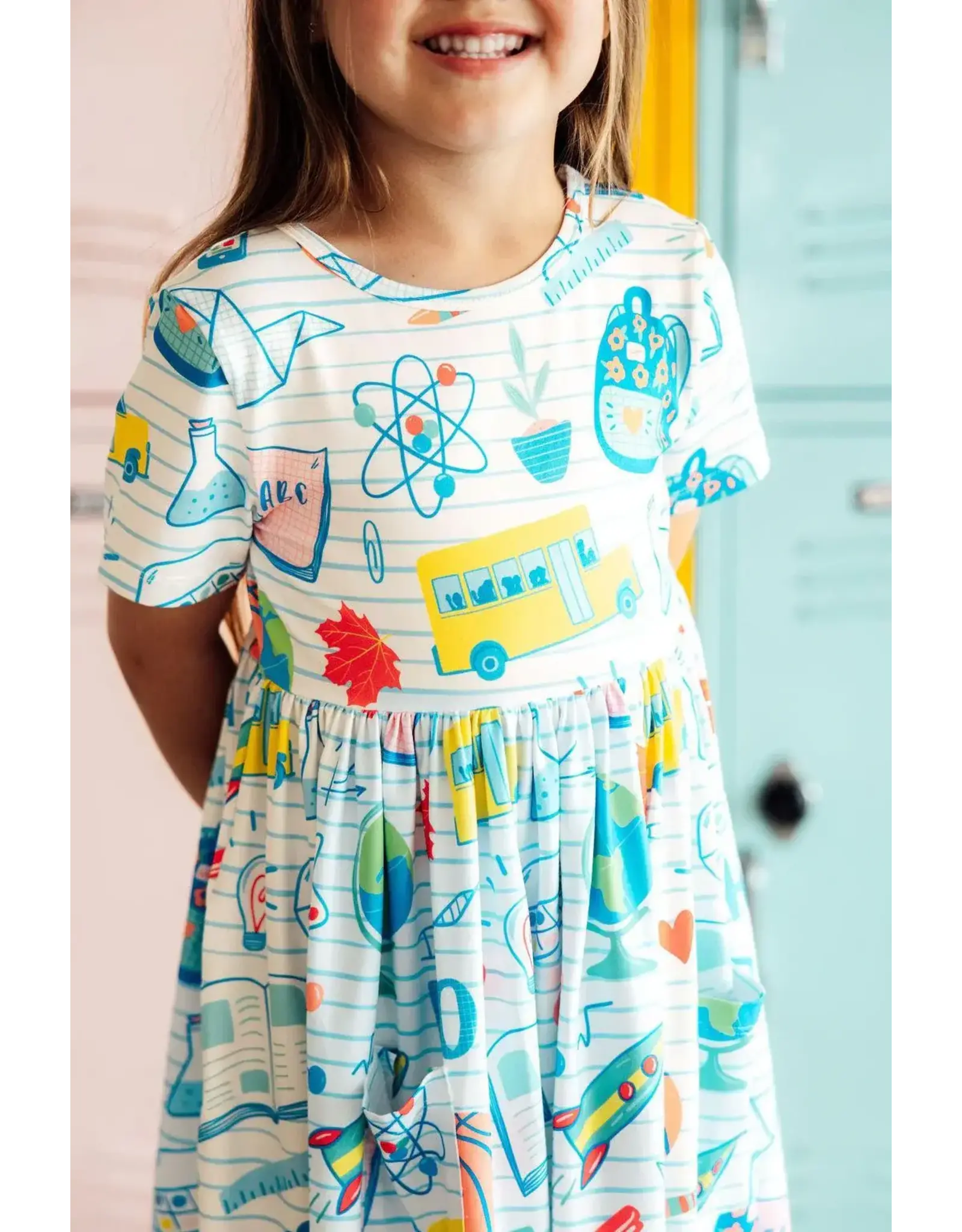 Mila & Rose Mila & Rose- School Rules Pocket Twirl Dress