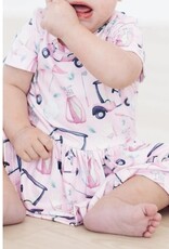 Mila & Rose Mila & Rose- Tee Time Twirl Bodysuit
