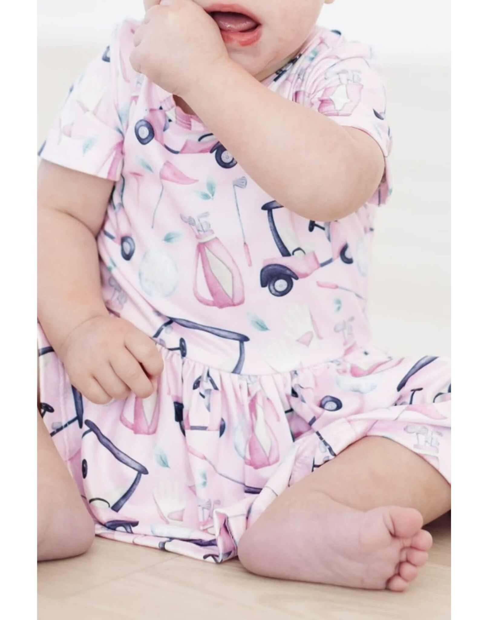 Mila & Rose Mila & Rose- Tee Time Twirl Bodysuit