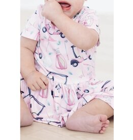 Mila & Rose Mila & Rose- Tee Time Twirl Bodysuit