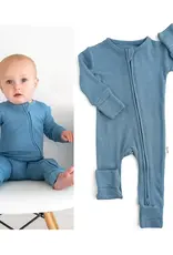 Gigi & Max Gigi & Max- Slate Waffle Zip Bamboo
