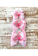 One Stop Bow Shop One Stop - Sweet Lollipop Stripes Bow