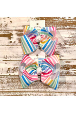 One Stop Bow Shop One Stop - School Stripe Bow
