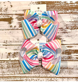 One Stop Bow Shop One Stop - School Stripe Bow
