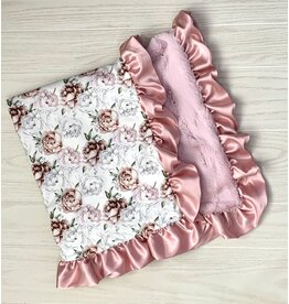 Rockin' Royalty Rockin Royalty- Floral Dreams Plush Blanket