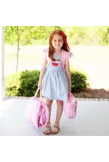 Sugar Bee Clothing Sugar Bee- Pink Gingham Nap Mat