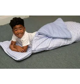 Sugar Bee Clothing Sugar Bee- Blue Gingham Nap Mat