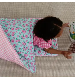 Sugar Bee Clothing Sugar Bee- Watercolor Roses Nap Mat