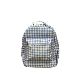 Sugar Bee Clothing Sugar Bee - Blue Gingham Backpack